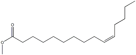 (Z)-10-Pentadecenoic acid methyl ester Struktur