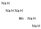 Manganese pentasodium Struktur