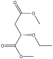 [S,(-)]-Ethoxysuccinic acid dimethyl ester Struktur