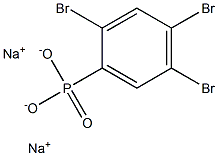 2,4,5-Tribromophenylphosphonic acid disodium salt Struktur