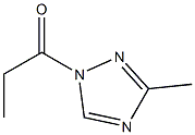 1-Propionyl-3-methyl-1H-1,2,4-triazole Struktur