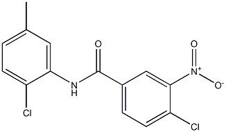 2',4-Dichloro-5'-methyl-3-nitrobenzanilide Struktur