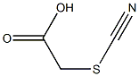 Thiocyanatoacetic acid Struktur