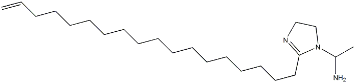 1-(1-Aminoethyl)-2-(17-octadecenyl)-2-imidazoline Struktur