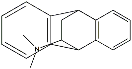 9,10-Dihydro-N,N-dimethyl-9,10-ethanoanthracen-11-amine Struktur