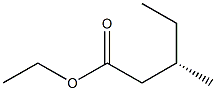 (S)-3-Methylvaleric acid ethyl ester Struktur