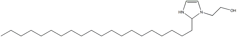 1-(2-Hydroxyethyl)-2-icosyl-4-imidazoline Struktur