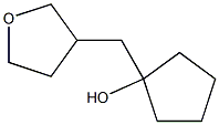 1-[(Tetrahydrofuran)-3-ylmethyl]cyclopentan-1-ol Struktur