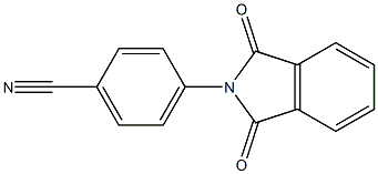 4-(1,3-Dioxo-2H-isoindole-2-yl)benzonitrile Struktur