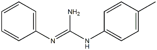 1-(4-Methylphenyl)-2-phenylguanidine Struktur