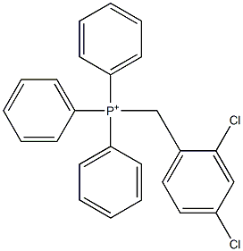 2,4-Dichlorobenzyltriphenylphosphonium Struktur