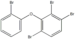 2,3,6-Tribromophenyl 2-bromophenyl ether Struktur