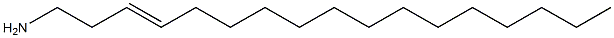 3-Heptadecen-1-amine Struktur
