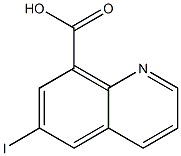 6-Iodoquinoline-8-carboxylic acid Struktur