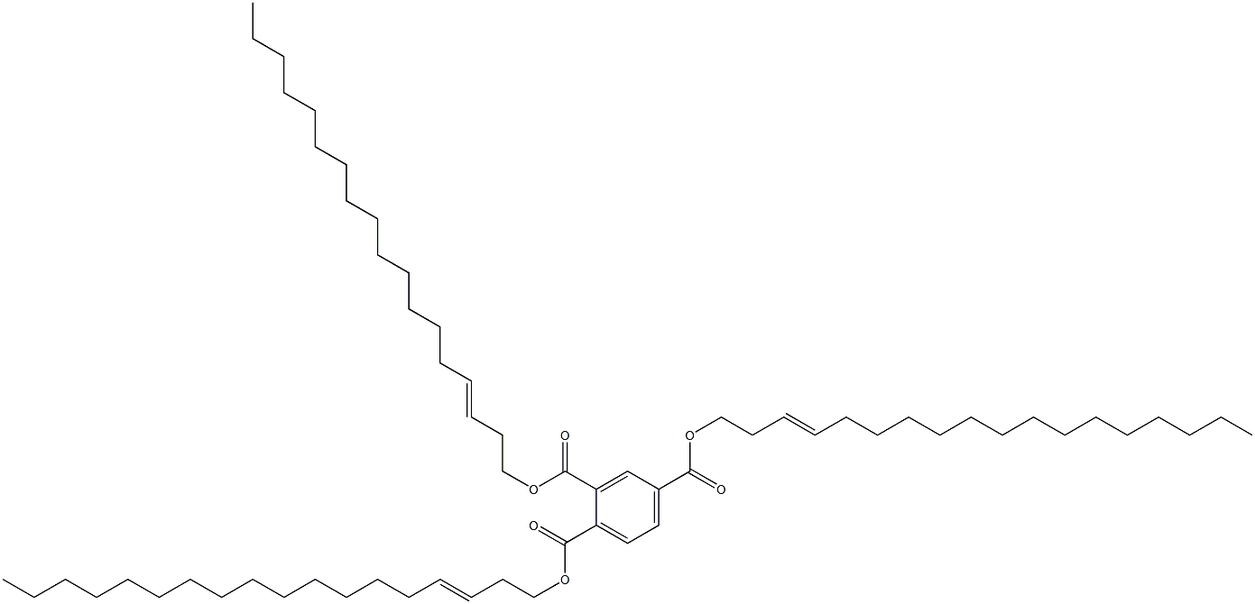 1,2,4-Benzenetricarboxylic acid tri(3-octadecenyl) ester Struktur