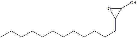 1,2-Epoxytetradecan-1-ol Struktur