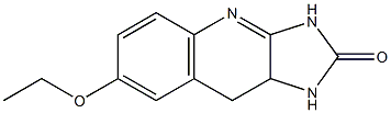 7-Ethoxy-9,9a-dihydro-1H-imidazo[4,5-b]quinolin-2(3H)-one Struktur