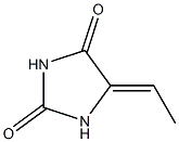 5-Ethylideneimidazolidine-2,4-dione Struktur