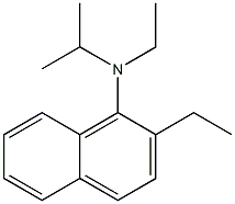 N-Ethyl-N-isopropyl-2-ethylnaphthalen-1-amine Struktur