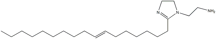 1-(2-Aminoethyl)-2-(7-heptadecenyl)-2-imidazoline Struktur