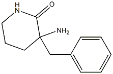 3-Amino-3-benzylpiperidin-2-one Struktur