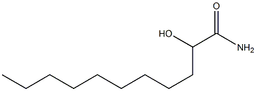 2-Hydroxyundecanamide Struktur