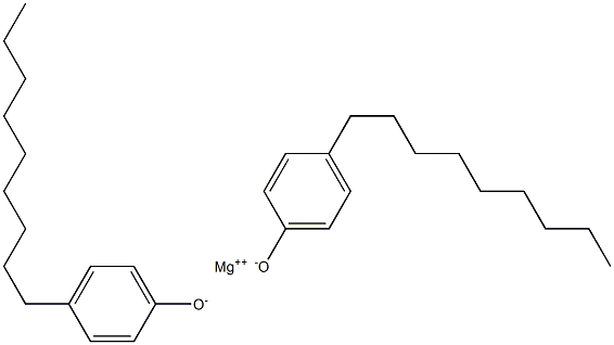 Magnesium bis(4-nonylphenolate) Struktur