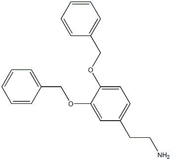 3,4-Bis(benzyloxy)phenethylamine Struktur