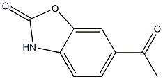 6-Acetylbenzoxazol-2(3H)-one Struktur