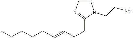 1-(2-Aminoethyl)-2-(3-nonenyl)-2-imidazoline Struktur