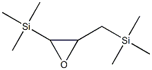 1,3-Bis(trimethylsilyl)-1,2-epoxypropane Struktur