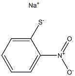 Sodium o-nitrobenzenethiolate Struktur