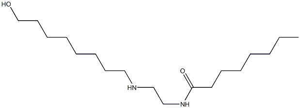 N-[2-[(8-Hydroxyoctyl)amino]ethyl]octanamide Struktur