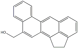 1,2-Dihydrobenz[j]aceanthrylene-11-methanol Struktur