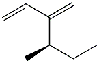 (-)-2-[(R)-sec-Butyl]-1,3-butadiene Struktur