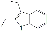 2,3-Diethyl-1H-indole Struktur