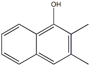 2,3-Dimethyl-1-naphthol Struktur