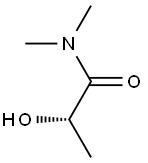 (2S)-N,N-Dimethyl-2-hydroxypropanamide Struktur