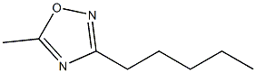 3-Pentyl-5-methyl-1,2,4-oxadiazole Struktur