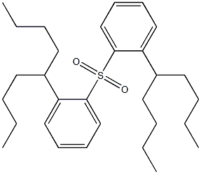 (Nonan-5-yl)phenyl sulfone Struktur