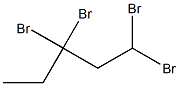 1,1,3,3-Tetrabromopentane Struktur