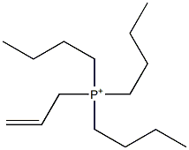 Tributyl(2-propenyl)phosphonium Struktur