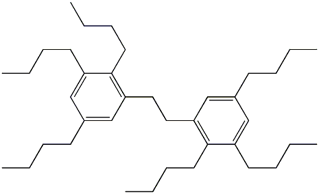 3,3'-Ethylenebis(1,2,5-tributylbenzene) Struktur