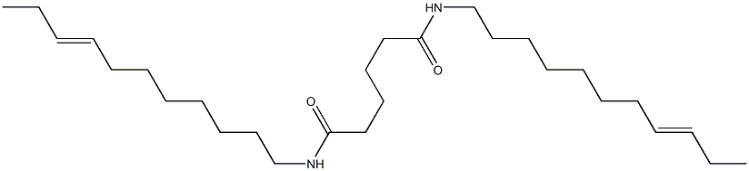 N,N'-Di(8-undecenyl)adipamide Struktur