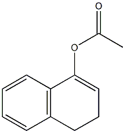 1-Acetoxy-3,4-dihydronaphthalene Struktur