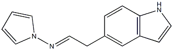 5-(2-Pyrrolizinoethyl)-1H-indole Struktur