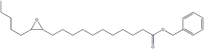 12,13-Epoxystearic acid benzyl ester Struktur