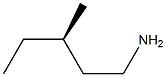 [R,(-)]-3-Methyl-1-pentanamine Struktur