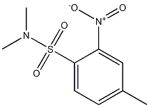 N,N,4-Trimethyl-2-nitrobenzenesulfonamide Struktur