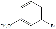 1-Bromo-3-hydroxybenzenium Struktur